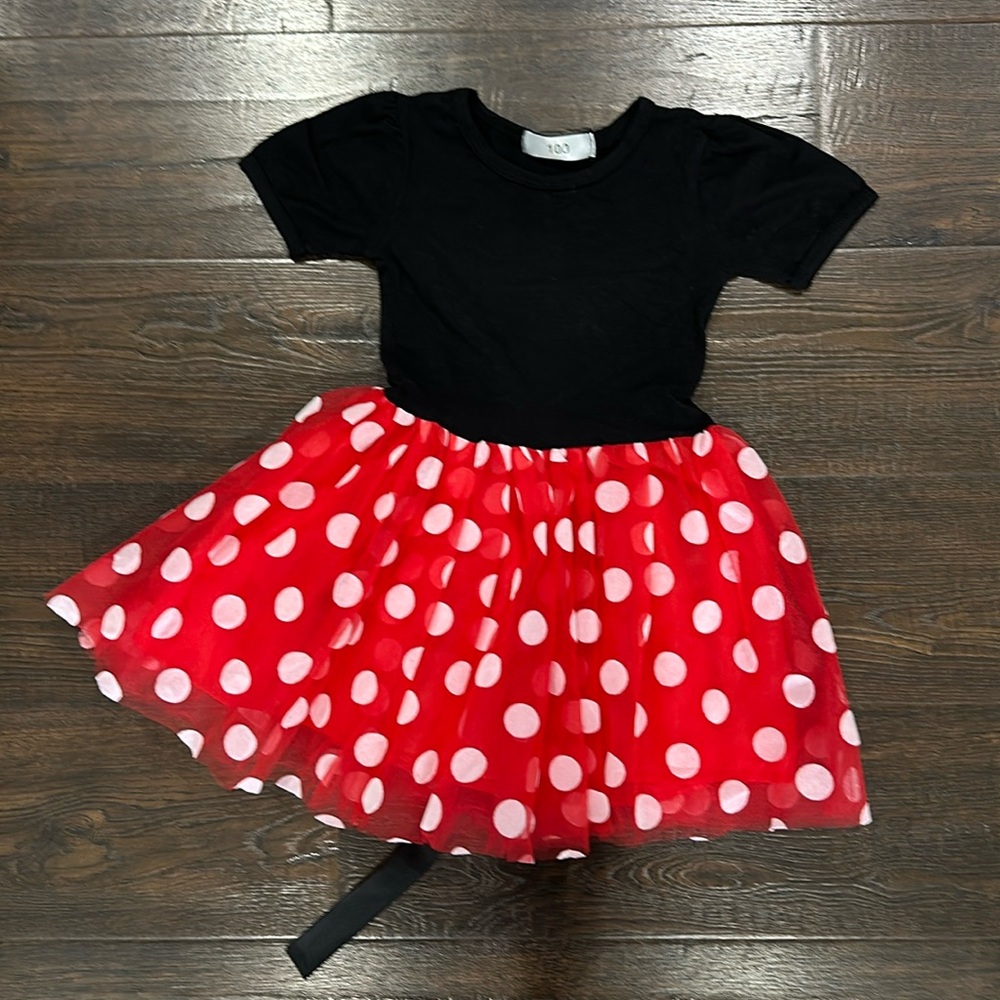 2T-100 Minnie dress never worn! Like new!
